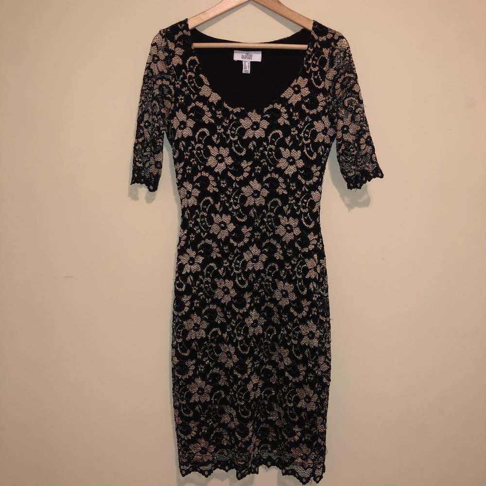 Belle Badgley Mischka Lace Dress Size 8
